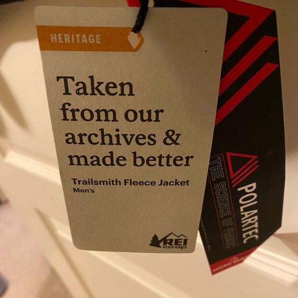 NWT Men’s REI Trailsmith Fleece Jacket Size XL - Picture 4 of 4